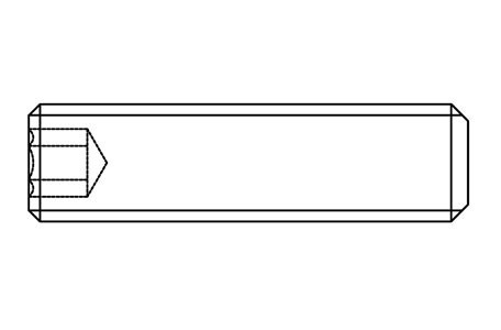 ISO 4026 / DIN 913 - Espárrago allen