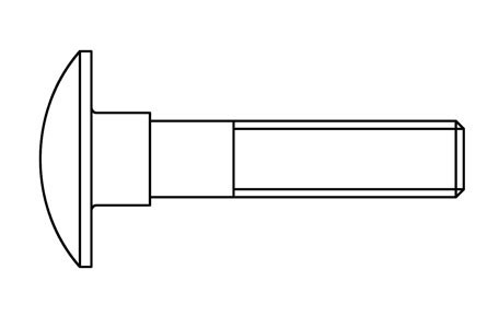 DIN 603 - Square neck bolts