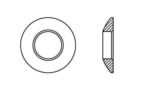 DIN 6319-C - Spherical washers